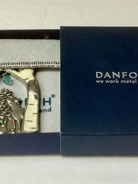 Danforth Pewter Wonderland Christmas Ornament 2019 Holiday Tree Animal Boxed